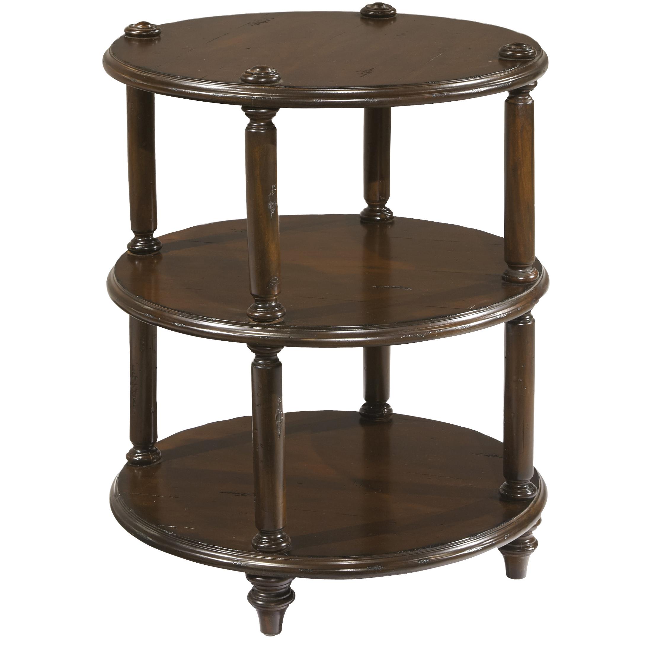 3 Tier Round Lamp Table