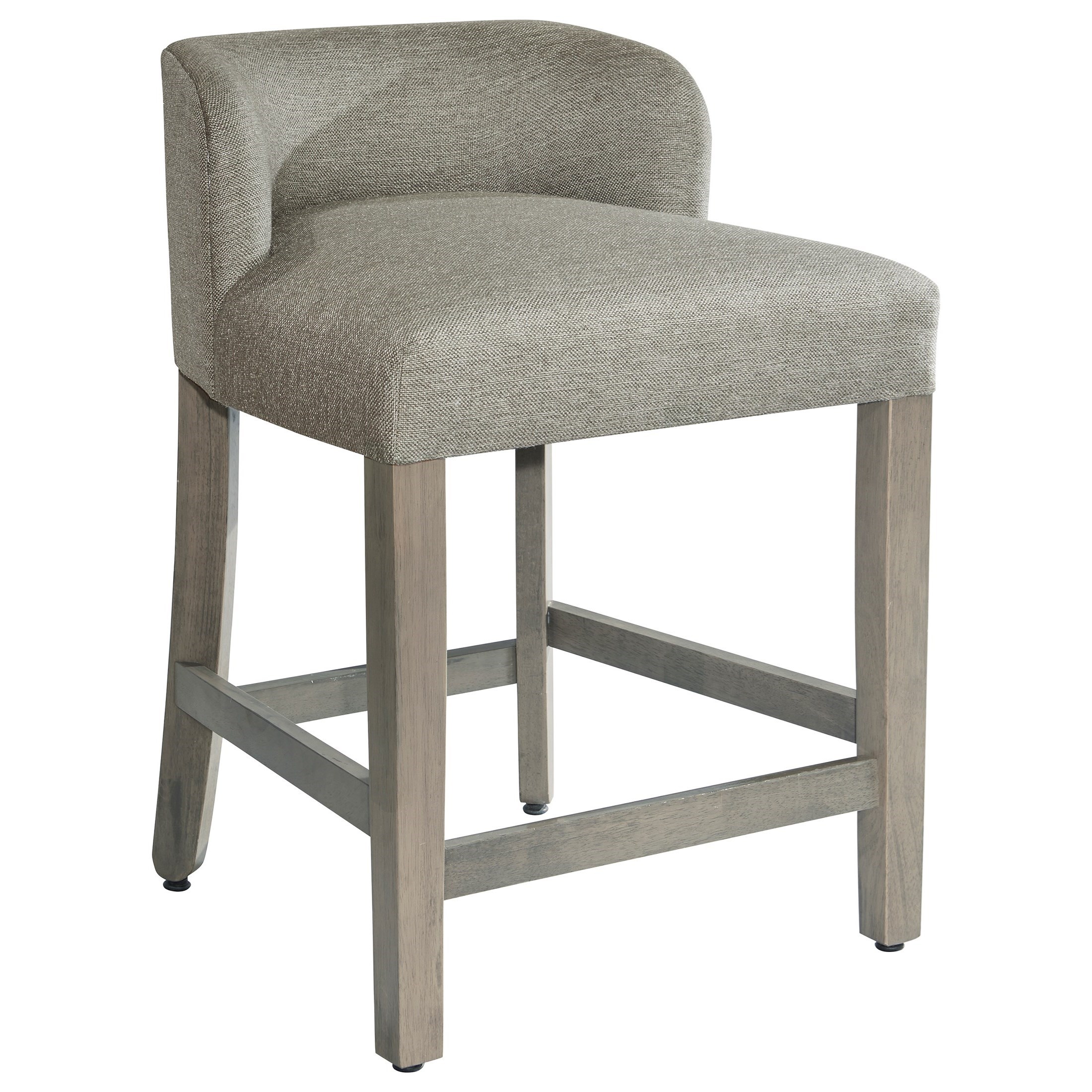 Erin Upholstered Counter Stool with Low Back