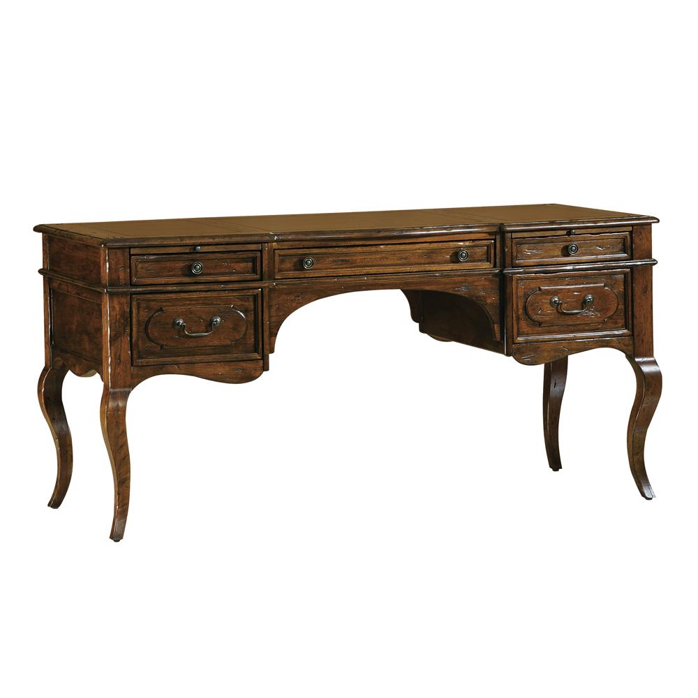 Hekman Rue De Bac 8 7241 5 Drawer Desk With Drop Front Keyboard