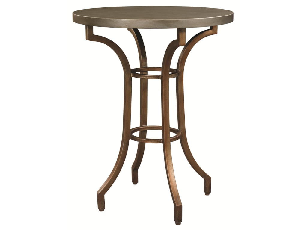 HGTV Home Furniture Collection Accents by HGTV HOMEMetallic Round Accent Table