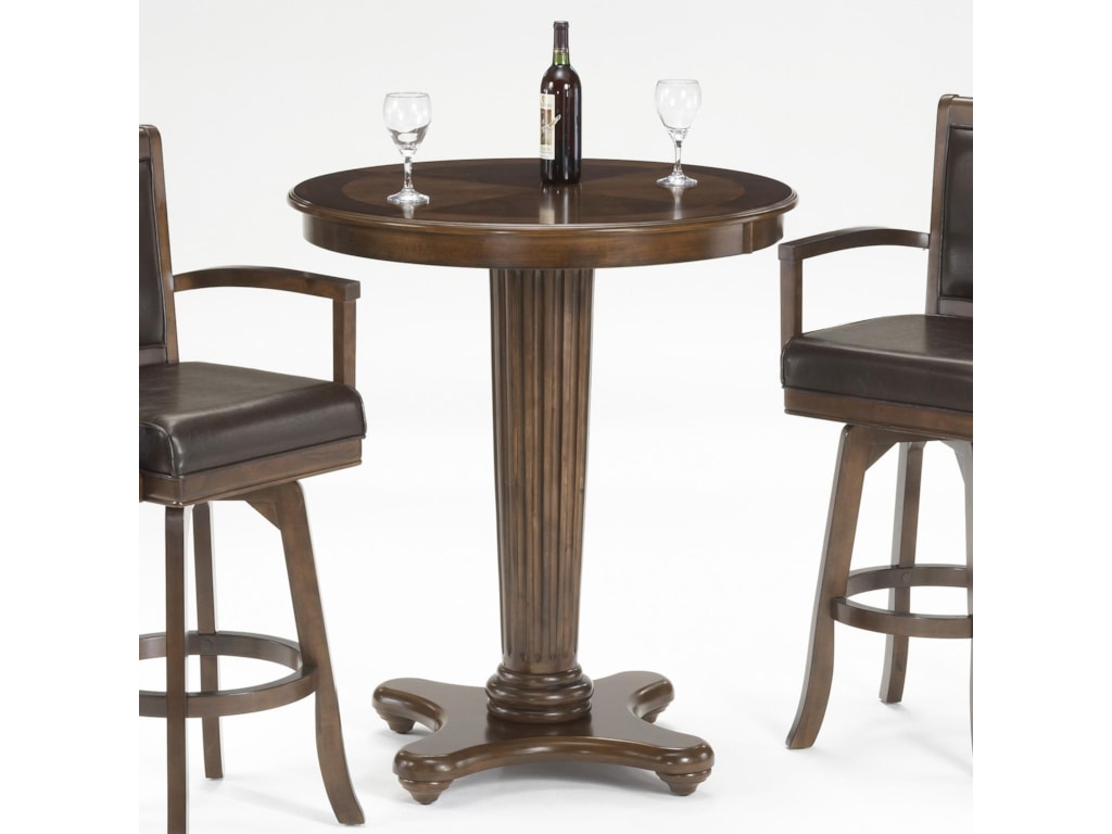 Hillsdale Ambassador Bar Height Table With Fluted Pedestal Pillar Conlins Furniture Pub Tables Hillsdale Ambassador Bar Height Table With Fluted Pedestal Pillar Conlins Furniture Pub Tables