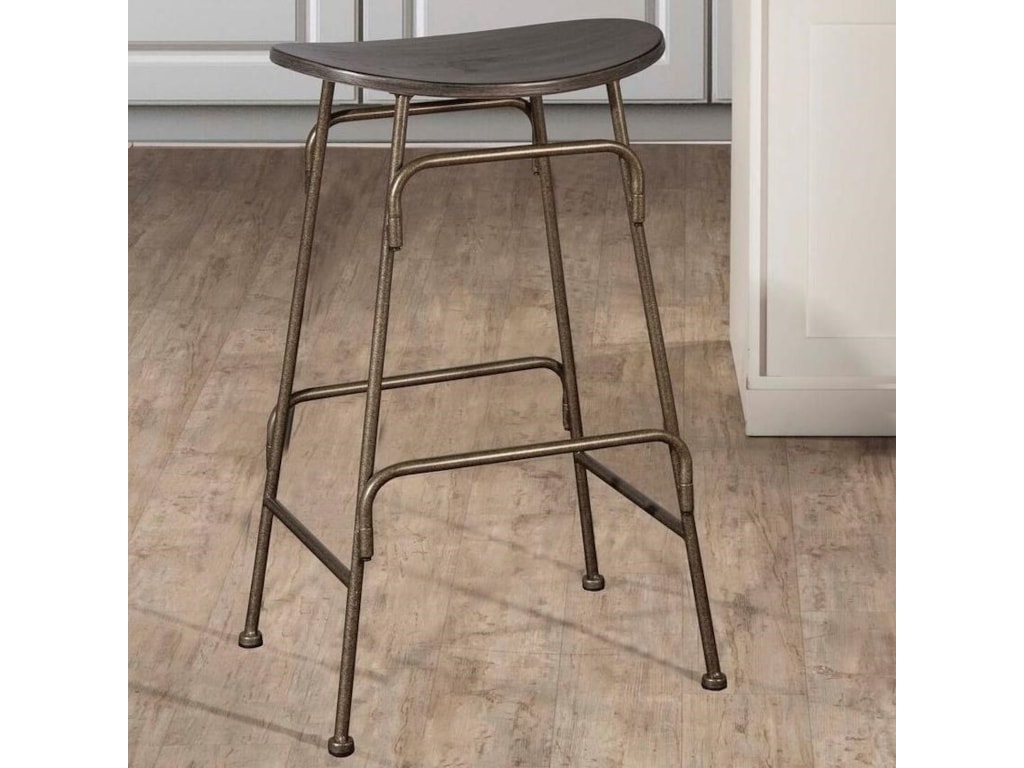 Hilale Stools 4032 827 Backless Metal Counter Height Stool Becker Furniture World Bar 827 Backless Metal Counter Height Stool