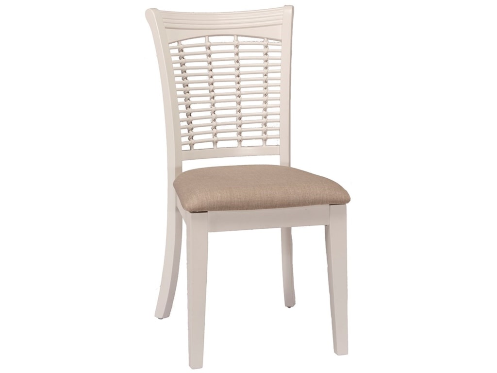 Bayberry White Wicker Dining Side Chair By Hilale At Wayside Furniture Bayberry White Wicker Dining Side Chair By Hilale At Wayside Furniture