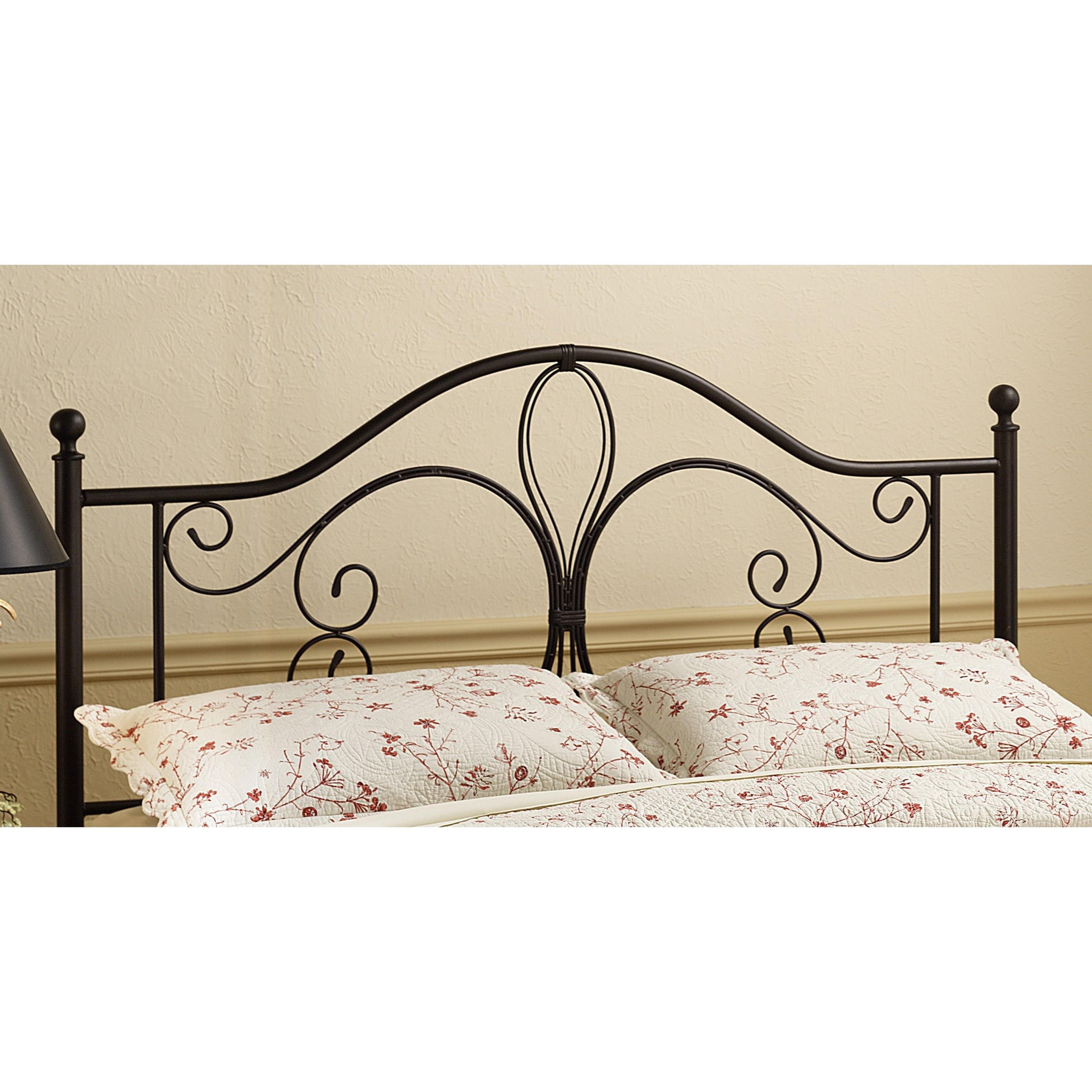 Hillsdale Metal Beds 1014hkr King Milwaukee Headboard With Rails