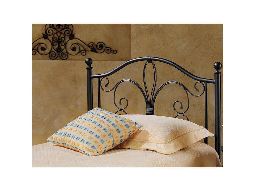Hillsdale Metal Beds Twin Milwaukee Headboard With Rails Lindy S