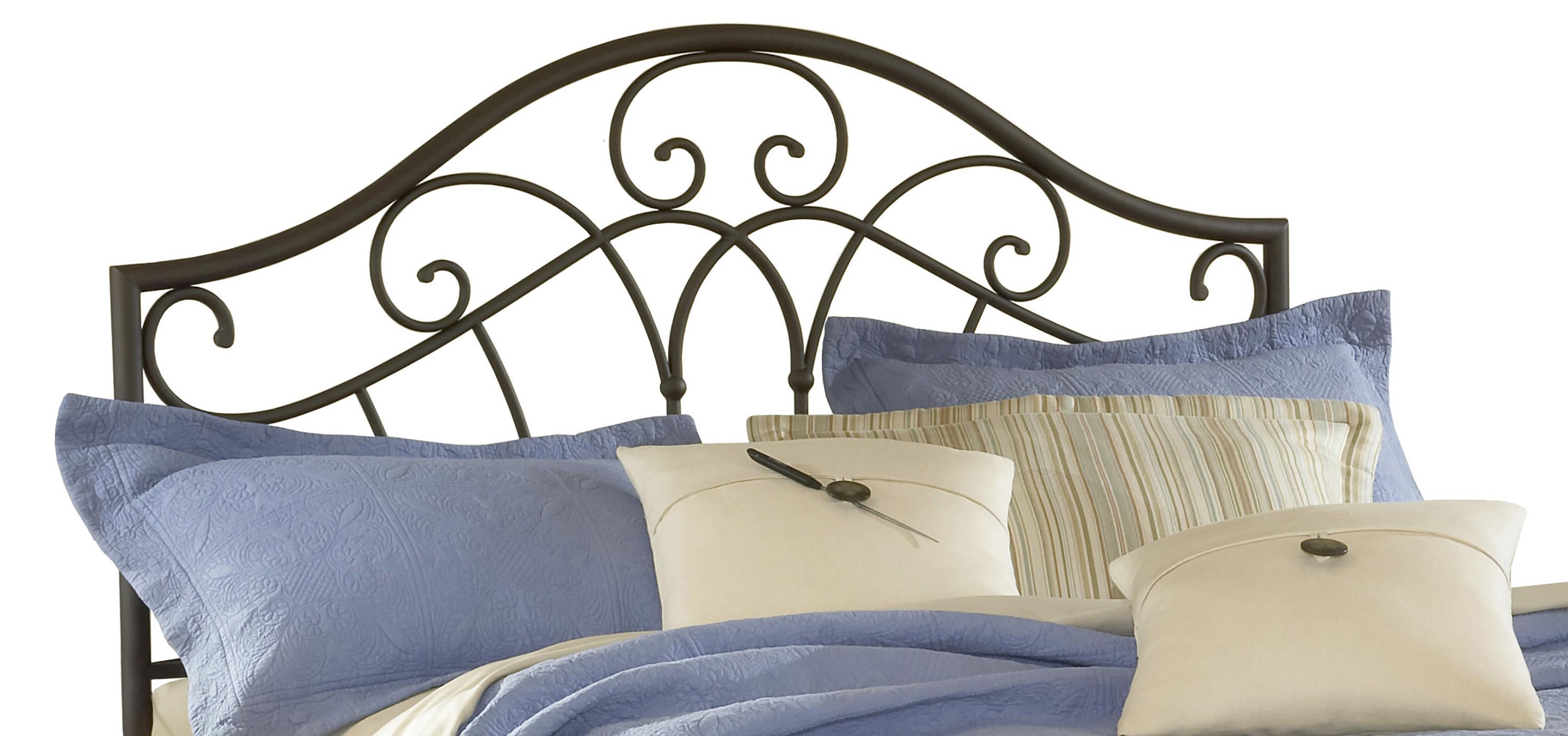 Hillsdale Metal Beds Josephine Full Queen Headboard With Romantic