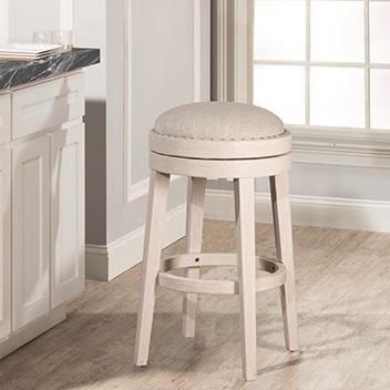 hillsdale carlito backless swivel counter stool  godby home