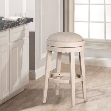 Hilale Carlito Backless Swivel Bar Stool Wayside Furniture Hilale Carlito Backless Swivel Bar Stool