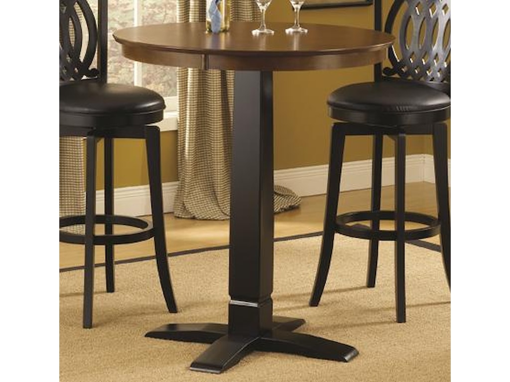 Hilale Dynamic Designs 4975ptbblk Bar Height Bistro Table Hilale Dynamic Designsbistro Table