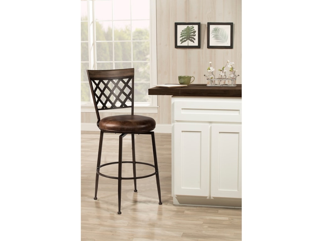 Hillsdale GreenfieldSwivel Counter Stool