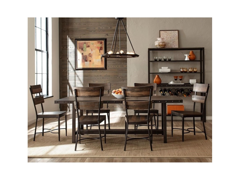 Hillsdale Jennings Industrial Dining Room Set With Seven Chairs Conlins Furniture Dining 7 Or More Piece Sets Hillsdale Jennings Industrial Dining Room Set With Seven Chairs Conlins Furniture Dining 7 Or More Piece Sets