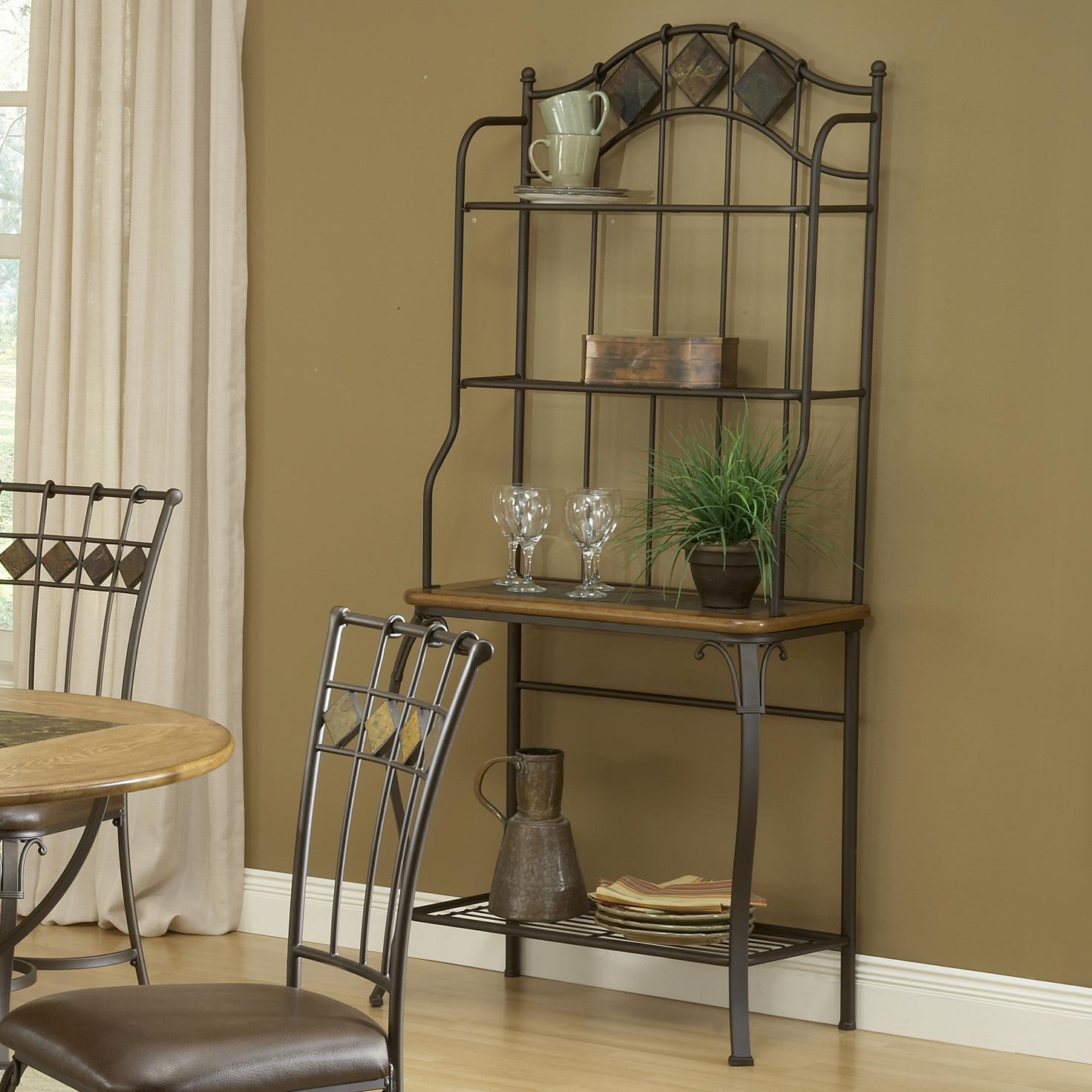 Hillsdale Lakeview 4264 850 Slate Top Baker S Rack Dunk Bright