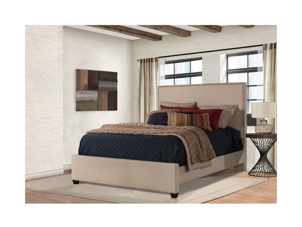 Hillsdale MeganQueen Upholstered Bed