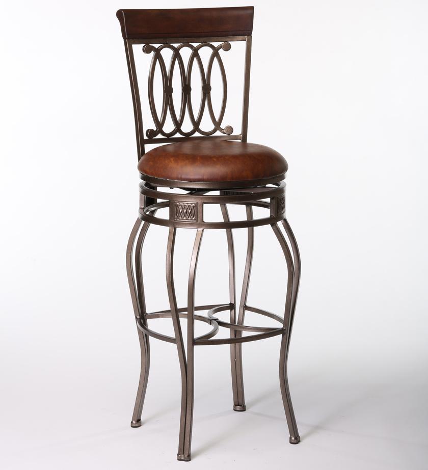 Hillsdale Montello 28" Counter Swivel Stool w/ Upholstered ... (500 x 500 Pixel)