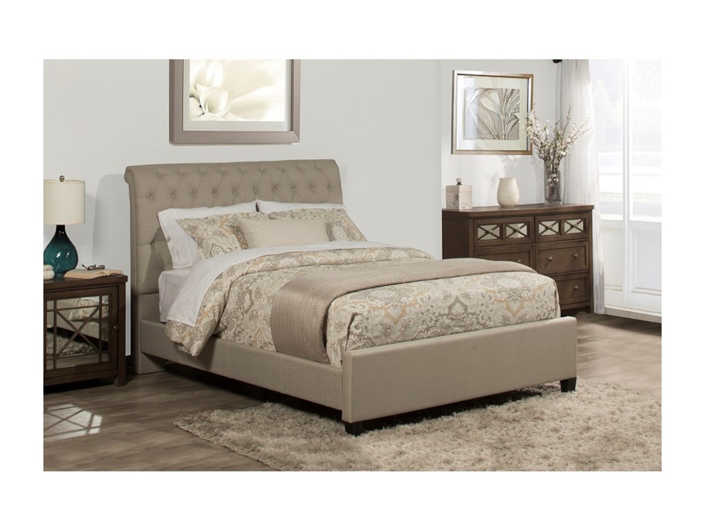 Hillsdale NapletonKing Upholstered Bed