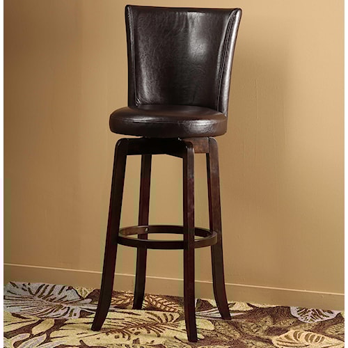 hillsdale wood stools copenhagen swivel counter stool aladdin home
