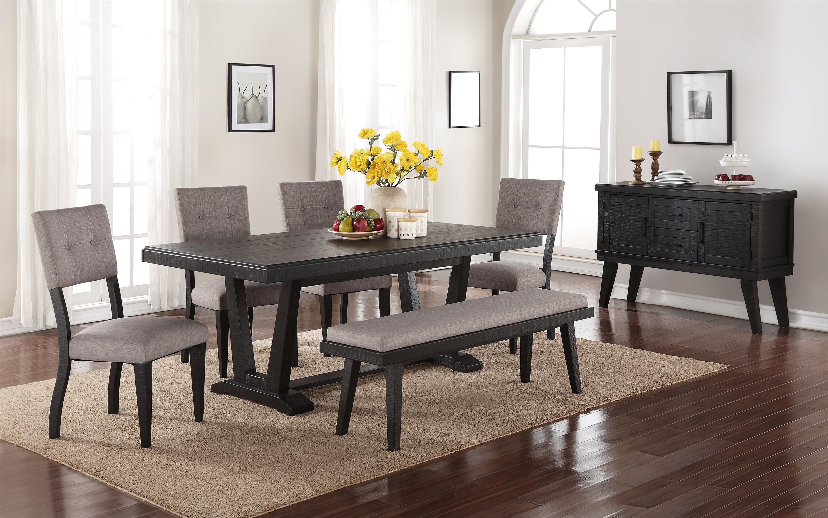 Holland House 1105 Table And 6 Chairs Value City Furniture