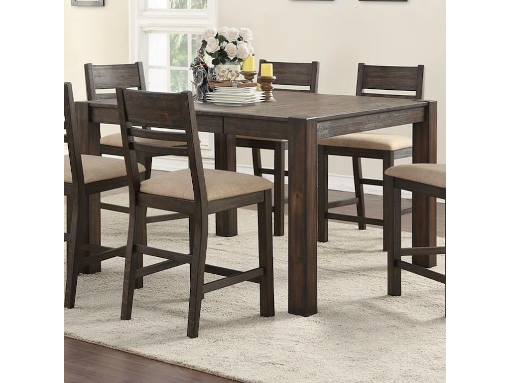 Holland House 1106 1106 TPB5454 Contemporary Counter Table With Leaf Holland House 1106 1106 TPB5454 Contemporary Counter Table With Leaf