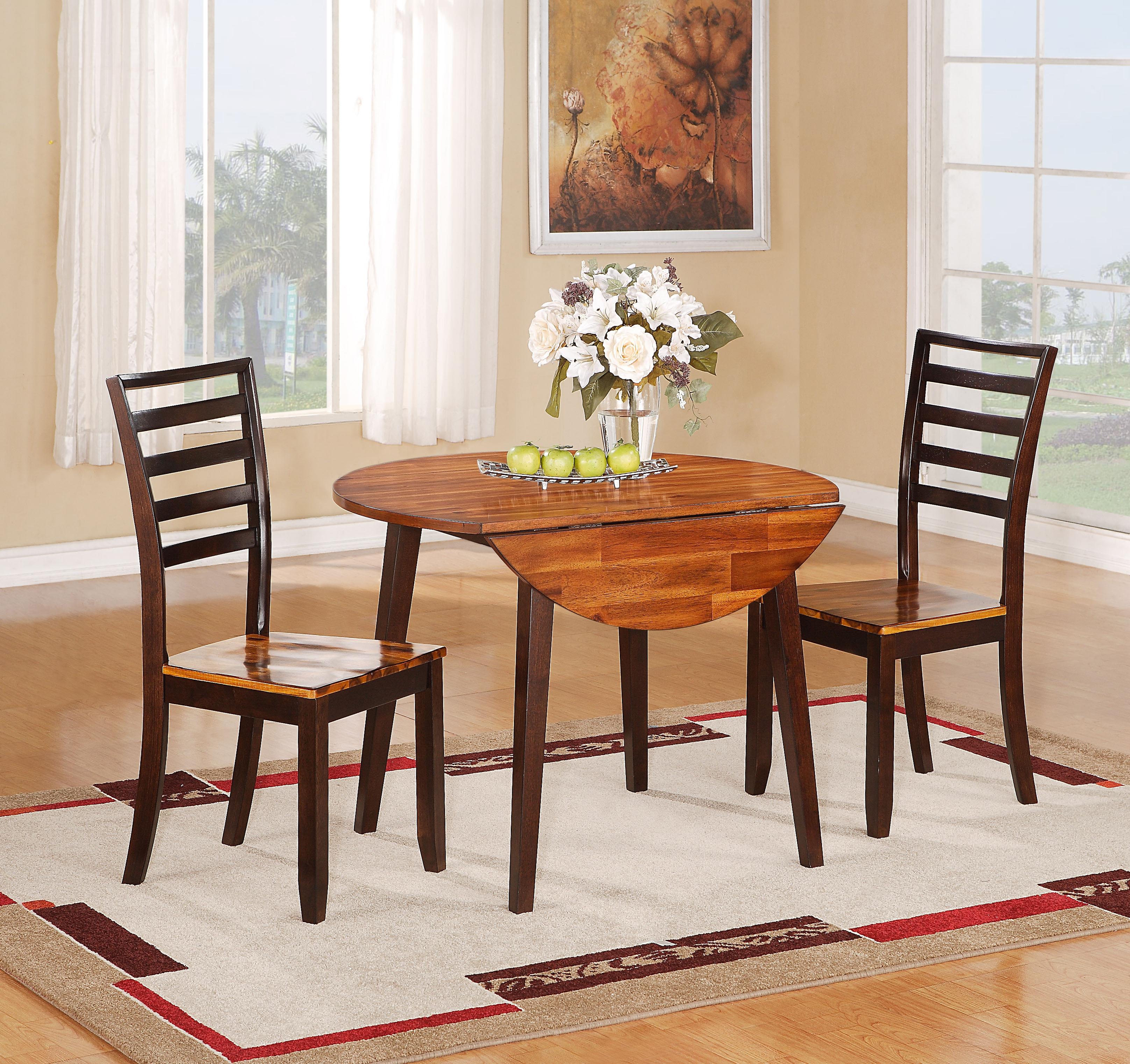 Holland House 1267 Dining Casual Side Chair With Ladder Back