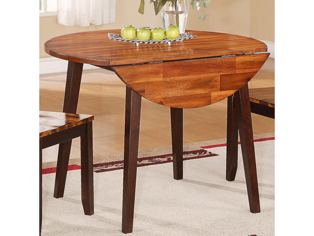 Holland House GreerRound Table with Two 8.5