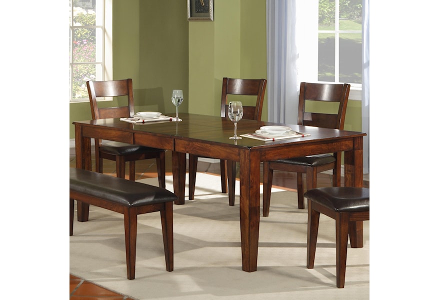 Warehouse M 1279 1279 4278l Modern Solid Mango Wood Dining Table