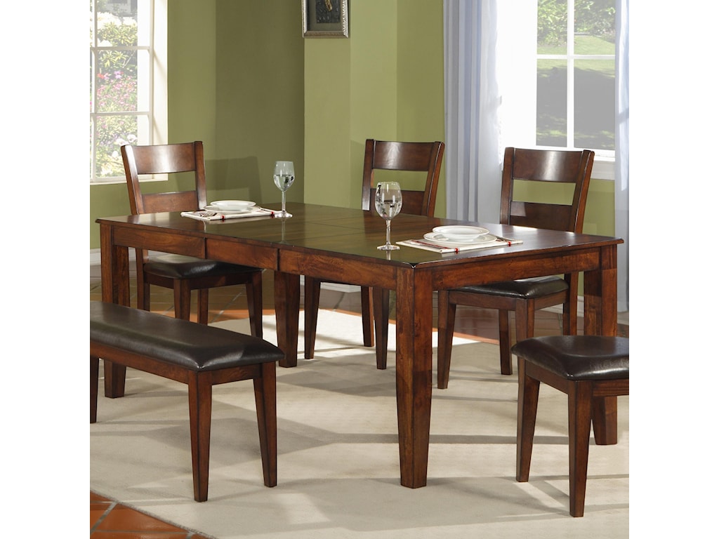 Holland House 1279 Modern Solid Mango Wood Dining Table Miskelly