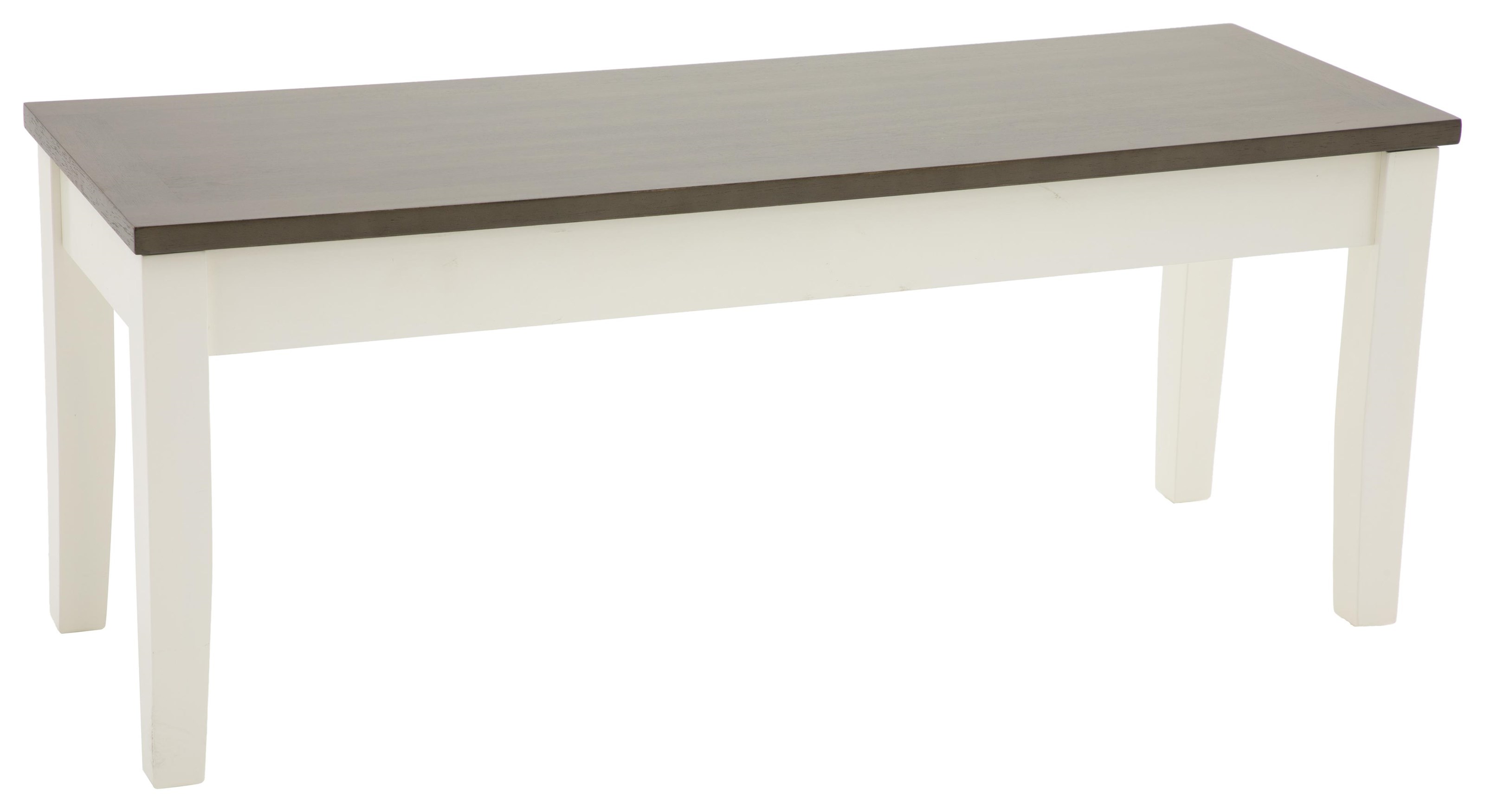 Carey White Carey Standard Height Storage Bench Walker S Furniture Dining Benches