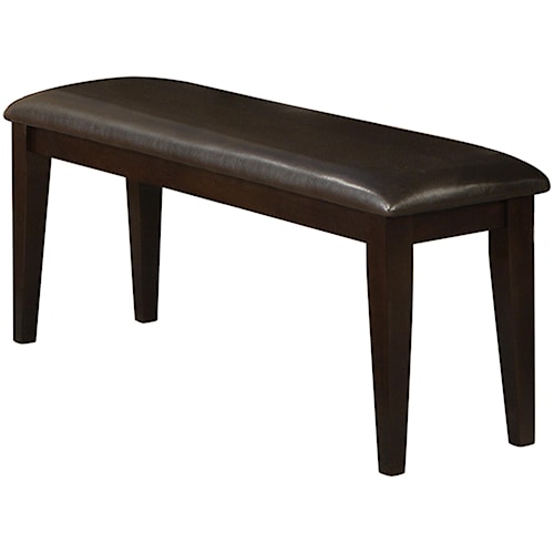 Holland House Bend Dining Bench With Upholstered Seat By Home Holland House Bend Dining Bench With Upholstered Seat