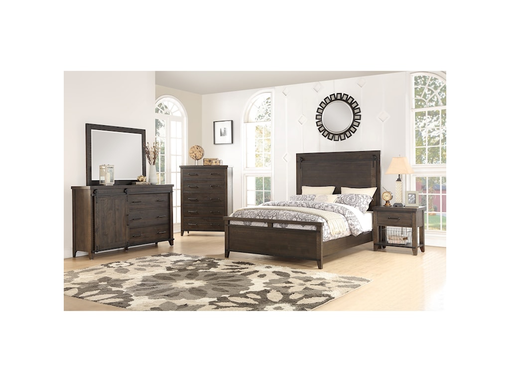 Holland House Montana Queen Bedroom Group Royal Furniture