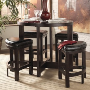 Homelegance 3219 5pc Counter Height Dining Set A1 Furniture
