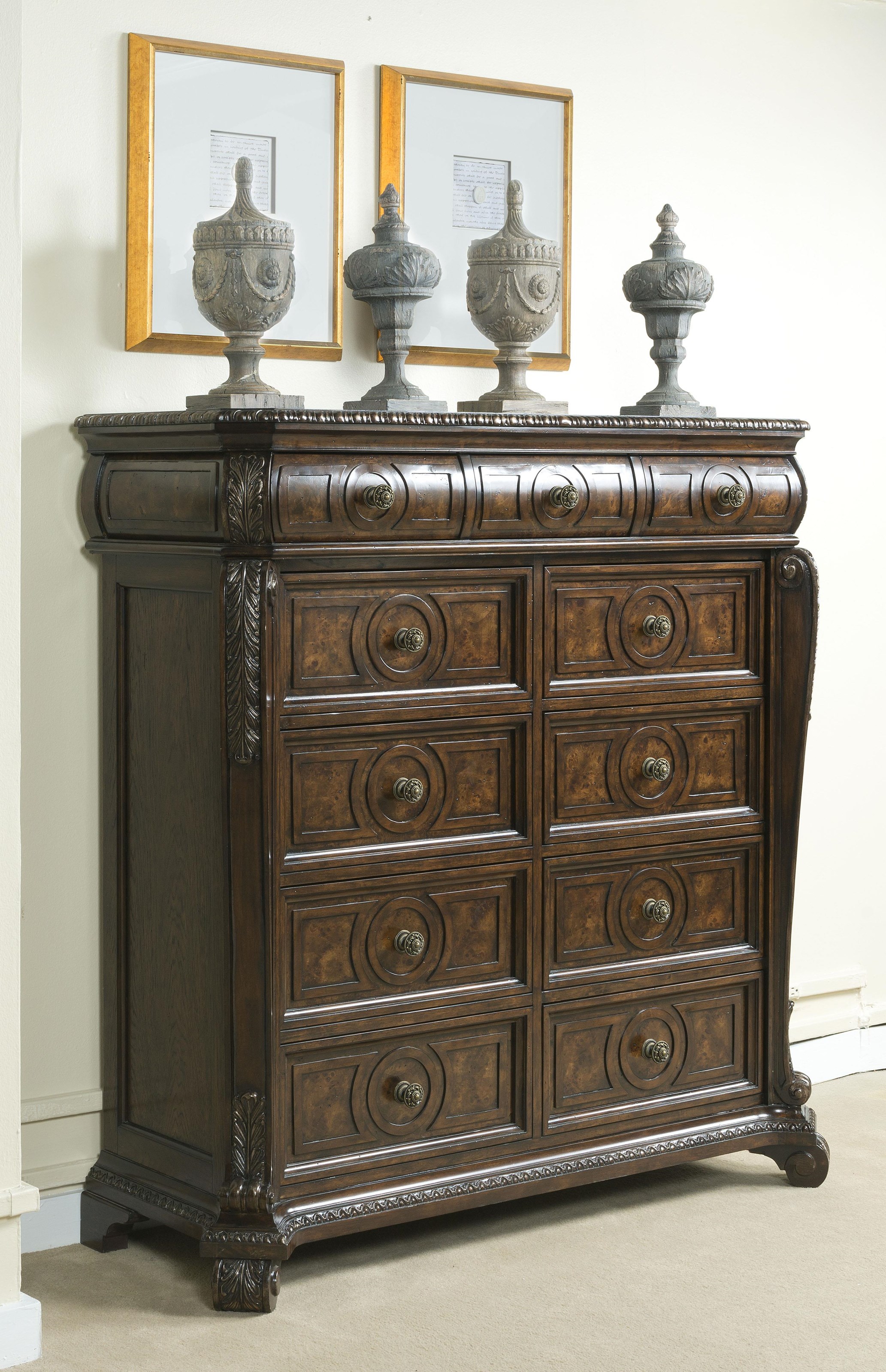 Home Insights Vintage 11 Drawer Oversized Chest Royal Furniture