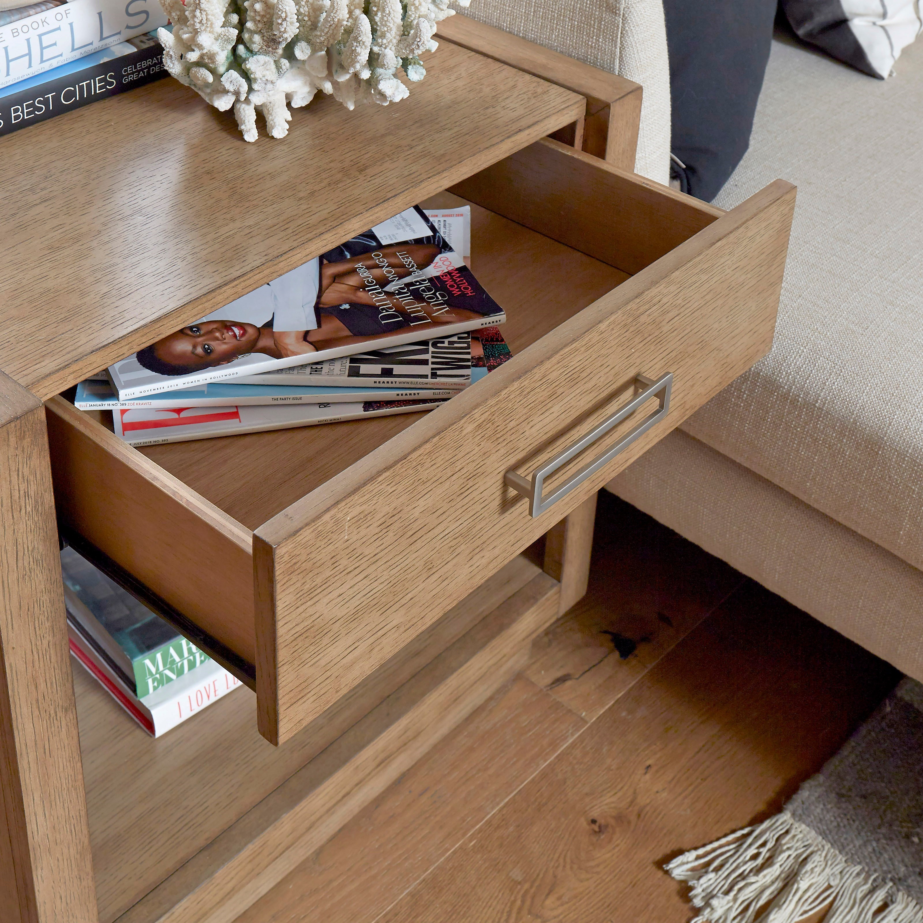 Homestyles Big Sur 5506 20 Casual End Table With Drawer Sam Levitz Furniture End Tables