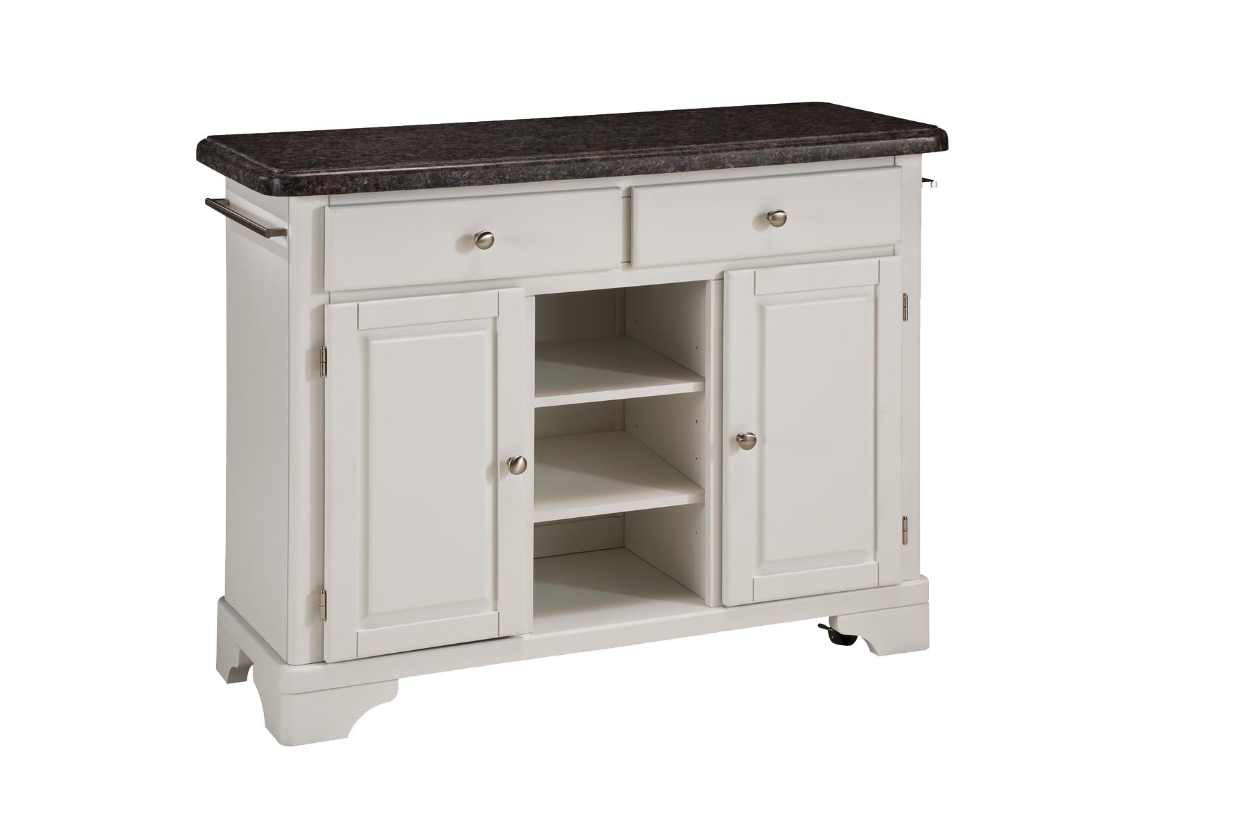 Home Styles Premier Create A Cart Salmon Granite Top Kitchen