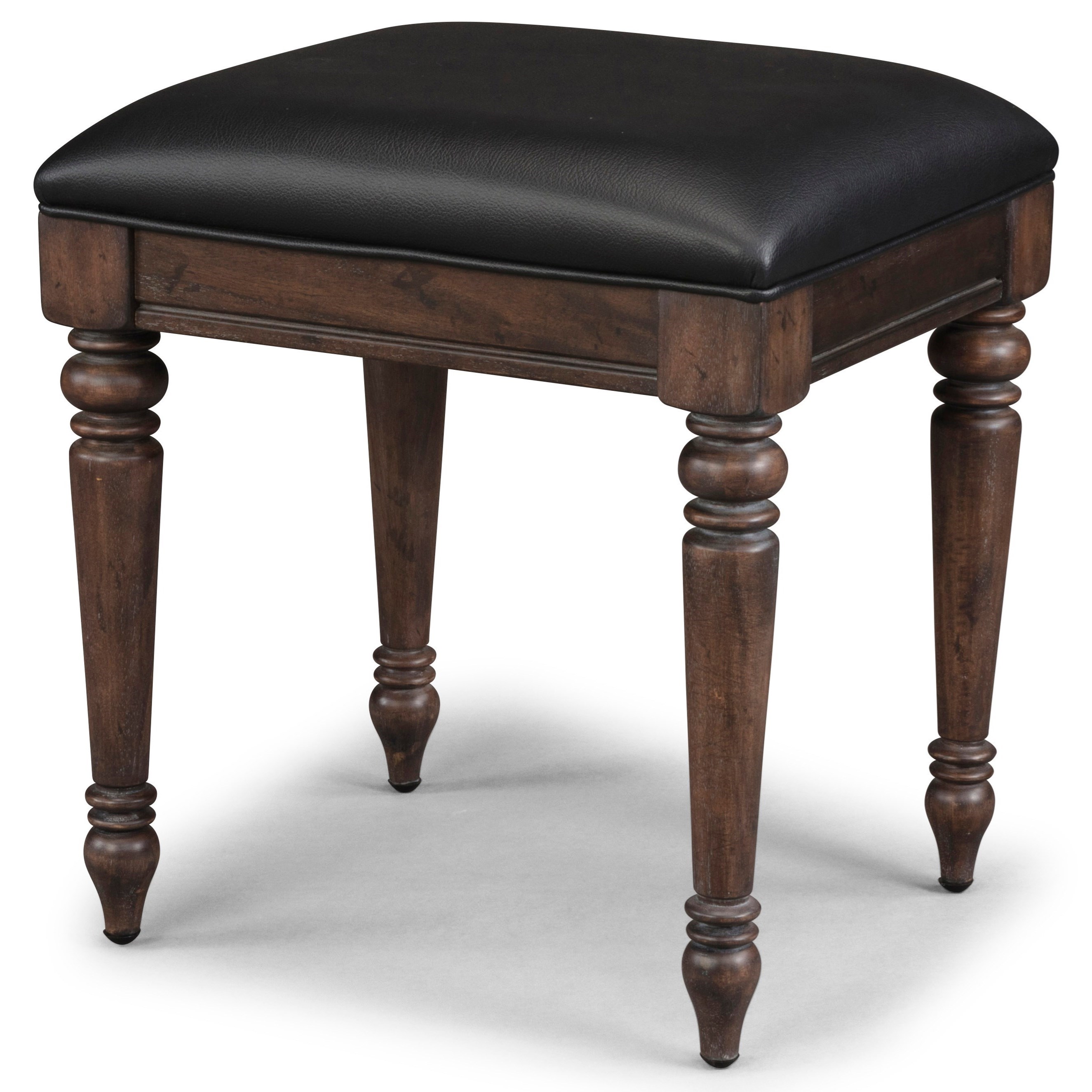 Homestyles Southport Traditional Vanity Bench With Upholstered
