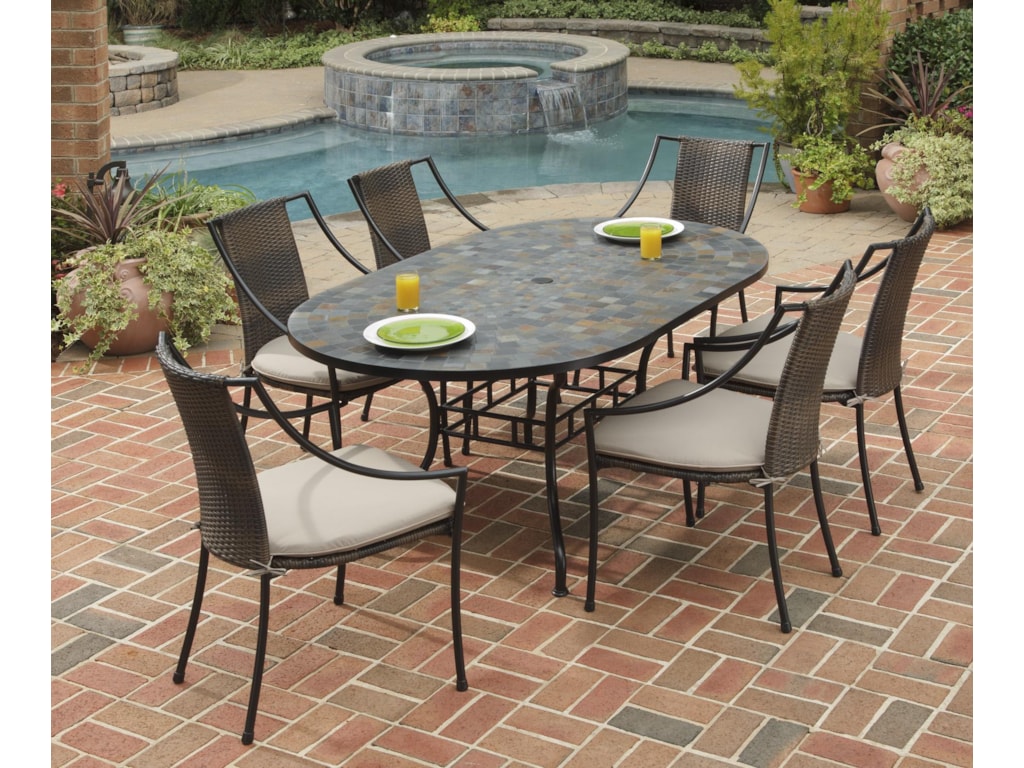 Home Styles Stone Harbor7-Piece Patio Dining Set
