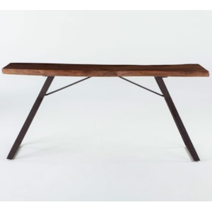 Home Trends Design London Loft Collection Cn68wn 68 Live Edge Console Table Hudson S Furniture Sofa Tables Consoles
