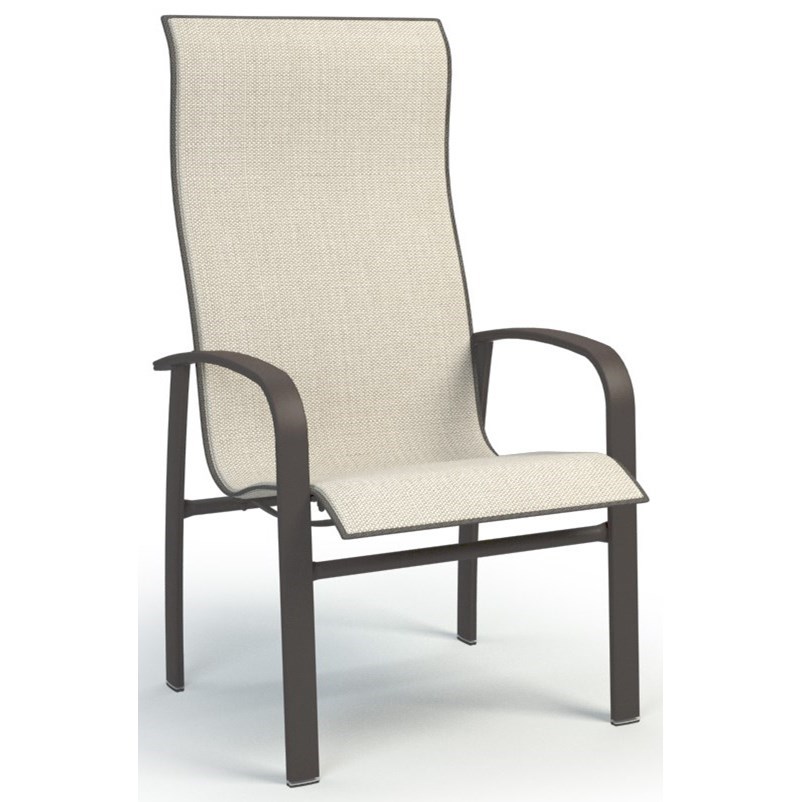 Homecrest Harbor 32379 High Back Dining Chair Becker Furniture Outdoor Chairs