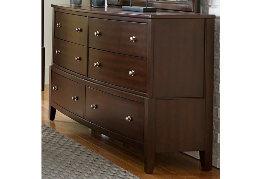 Homelegance Cotterill Contemporary Dresser With 6 Drawers Simply