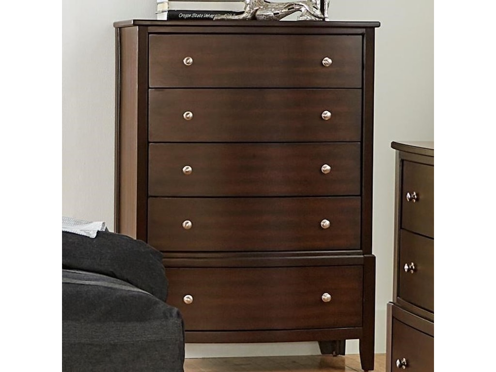 Homelegance Cotterill 1730 9 Contemporary Chest With 5 Drawers Cotterill Contemporary Chest With 5 Drawers By Homelegance