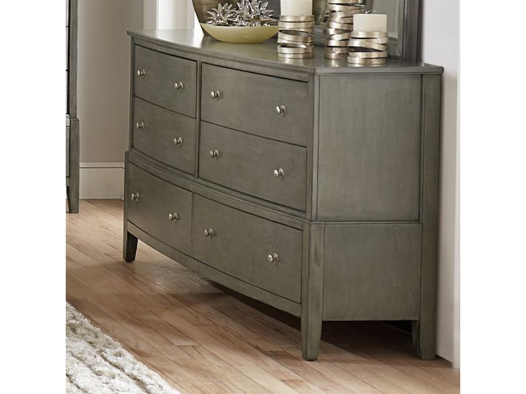 Homelegance Cotterill 1730gy 5 Contemporary Dresser With 6 Homelegance Cotterill 1730gy 5 Contemporary Dresser With 6
