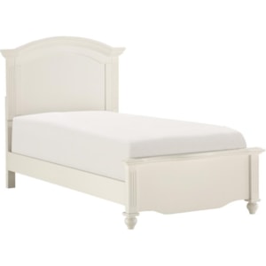 Homelegance 2058wh Traditional Twin Bed A1 Furniture Mattress Panel Beds