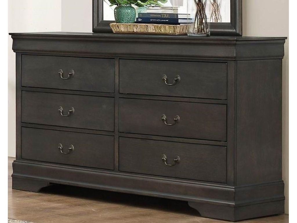 Mayville Gray Dresser By Homelegance At Great American Home