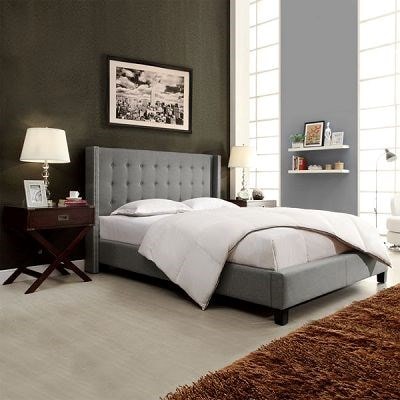 Homelegance 315B GreyKing Platform Bed
