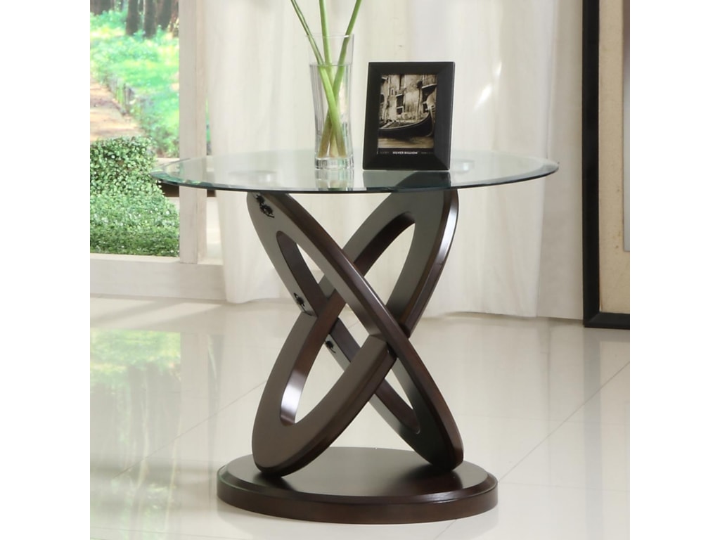 Homelegance 3401WRound End Table