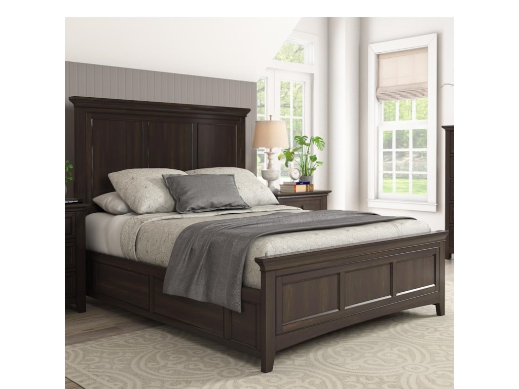 Homelegance 395Queen Panel Bed