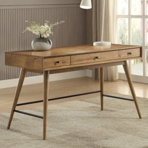 Homelegance Lavi Contemporary Writing Desk With Storage A1 Furniture Mattress Table Desks Writing Desks