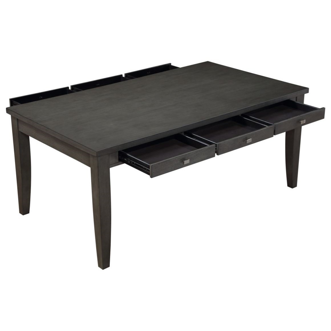 Homelegance Baresford Transitional 6 Drawer Dining Table Lindy S Furniture Company Dining Tables