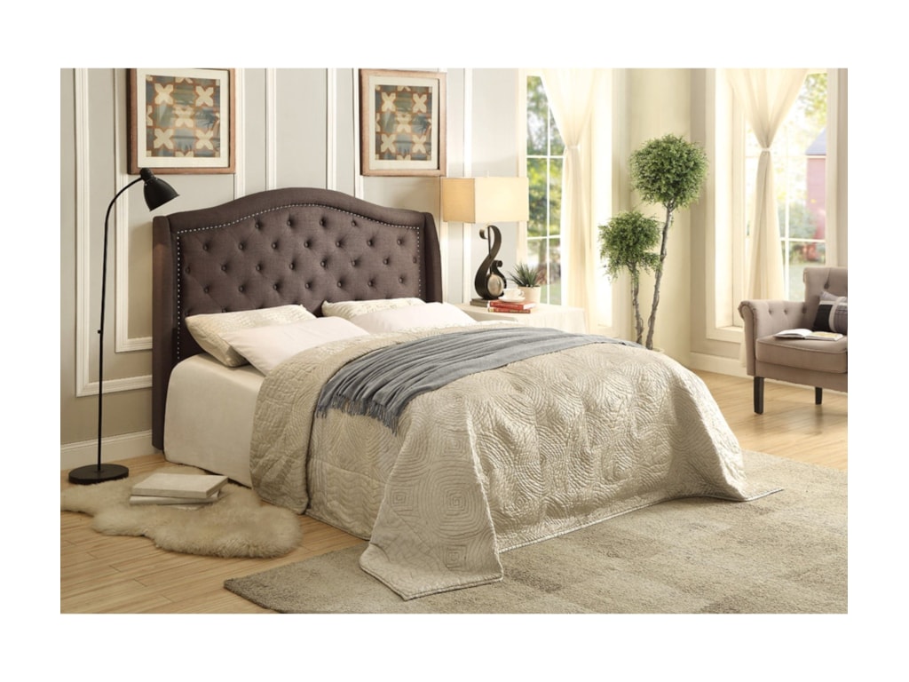 Homelegance BryndleKing Upholstered Bed