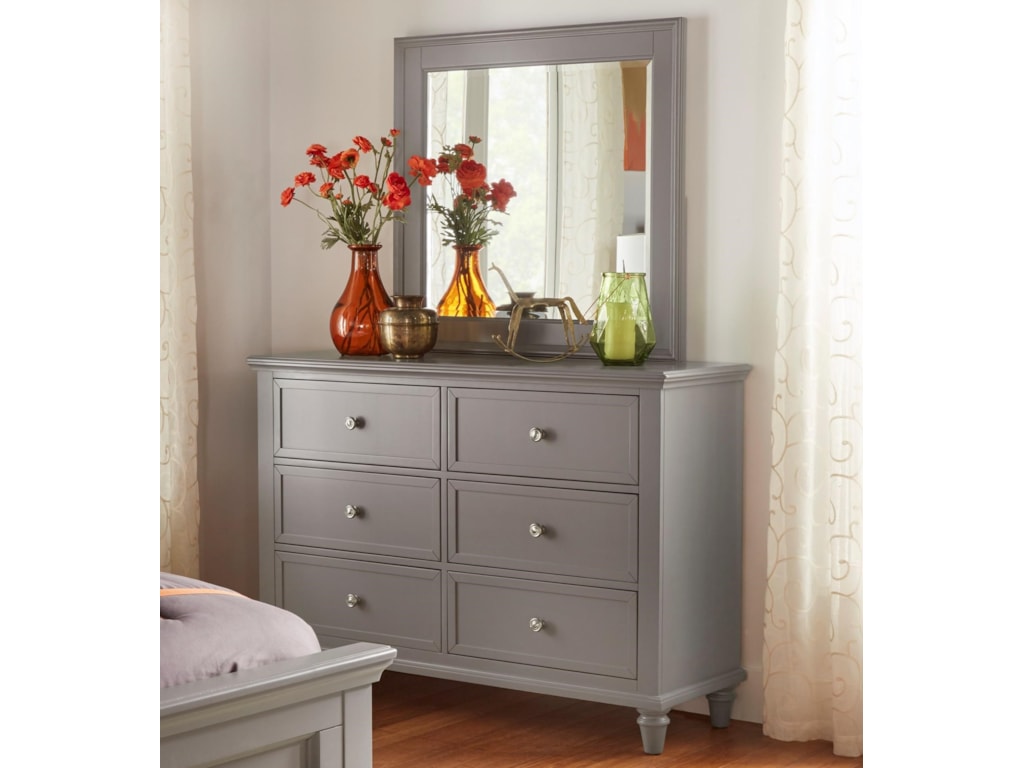Homelegance E210 Transitional Dresser And Mirror Set Value City