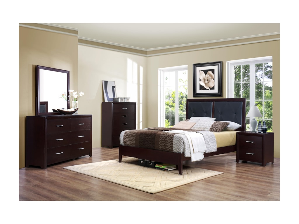 Homelegance EdinaFull Panel Bed